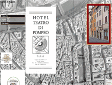 Tablet Screenshot of hotelteatrodipompeo.it